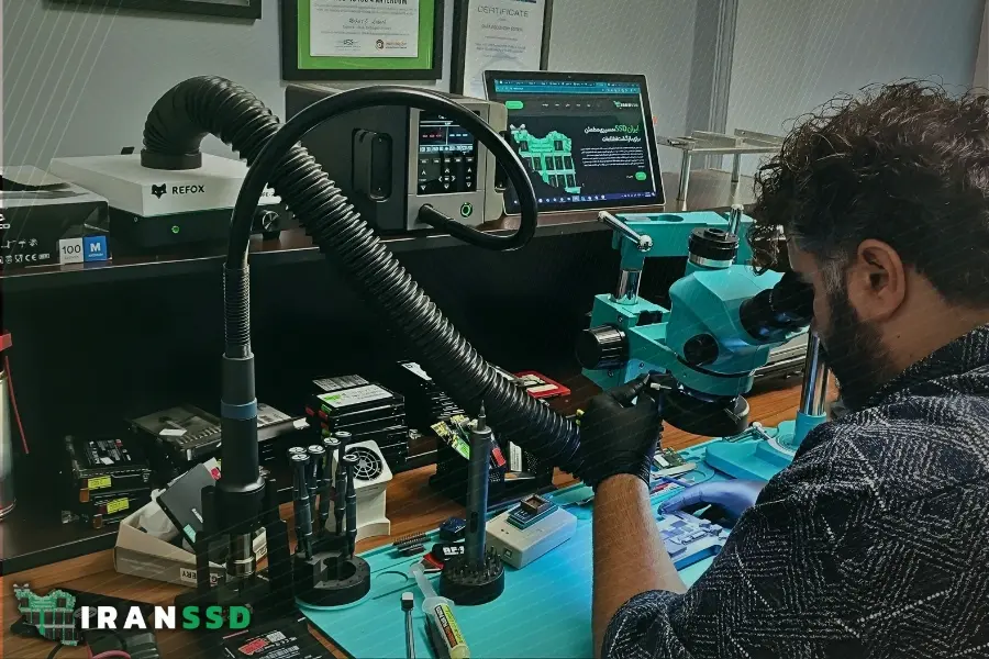 مرکز بازیابی اطلاعات ssd raid