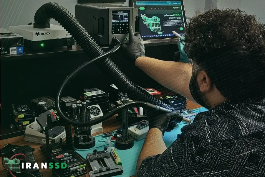 خدمات تخصصی ریکاوری SSD B5