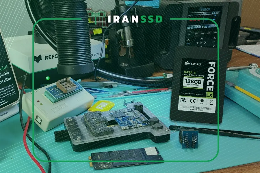 بازیابی اطلاعات از SSDهای Corsair مدل NVMe