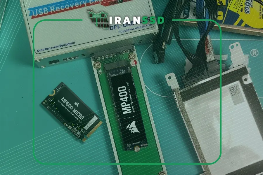 ریکاوری اطلاعات از SSDهای Corsair با خرابی فریمور