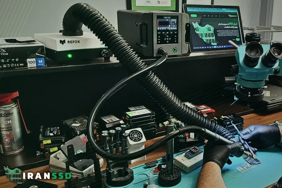 مرکز معتبر بازیابی اطلاعات از ssd Corsair