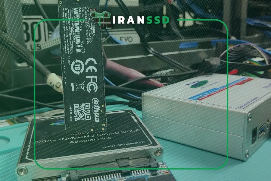 بازیابی اطلاعات از SSD Dahua 