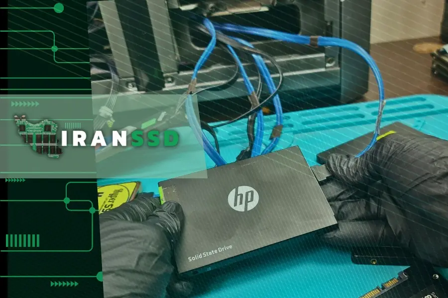 ریکاوری مدل های محبوب SSD های HP در ایران SSD