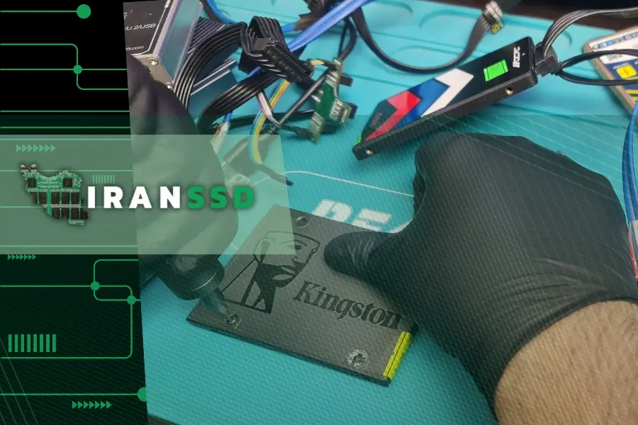 بازیابی تخصصی SSD کینگستون (Kingston) از مدلهای A400, NV1 و KC Series