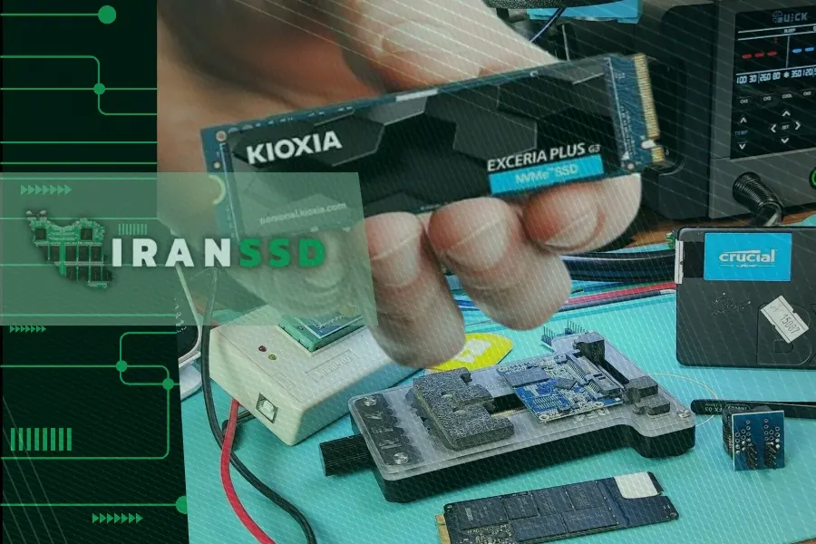 بازیابی اطلاعات SSD کیوکسیا مدلهای Exceria SATA و NVMe