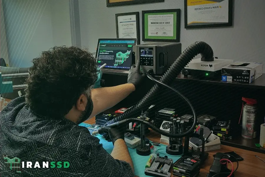 مرکز بازیابی اطلاعات از ssd silicon power