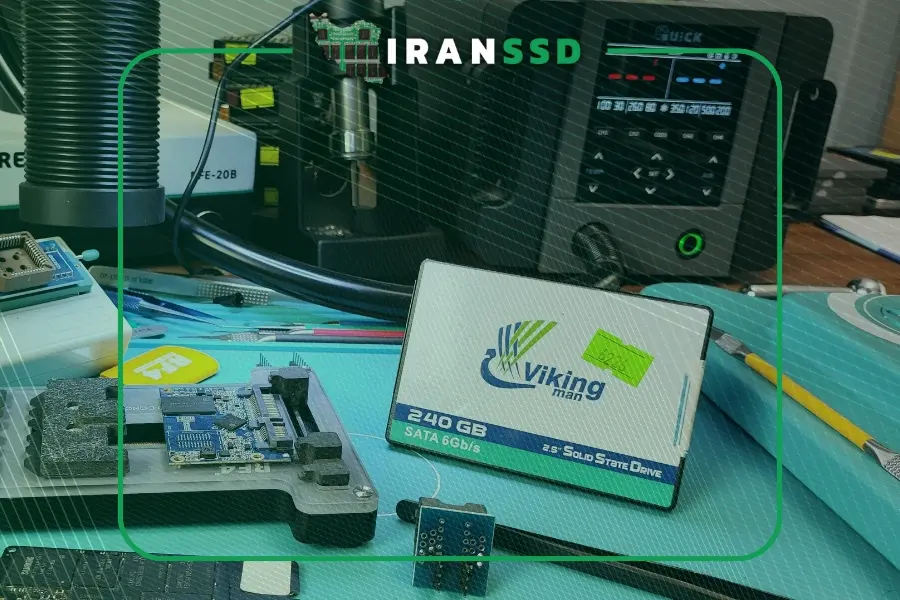ریکاوری اطلاعات ssd وایکینگ