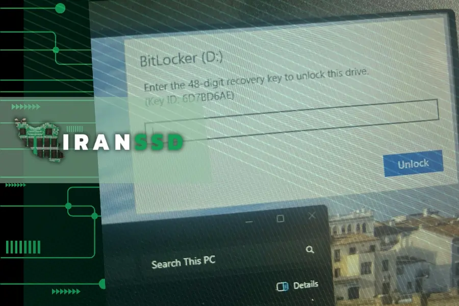 فرایند ریکاوری اطلاعات SSD رمزگذاری شده