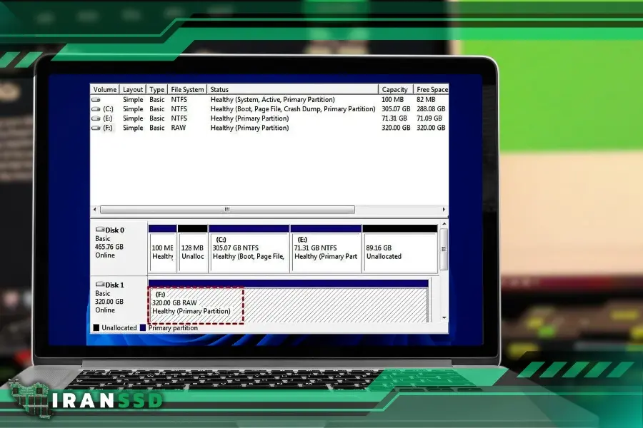راهکار هایی در مواجهه نشانه‌های خرابی SSD