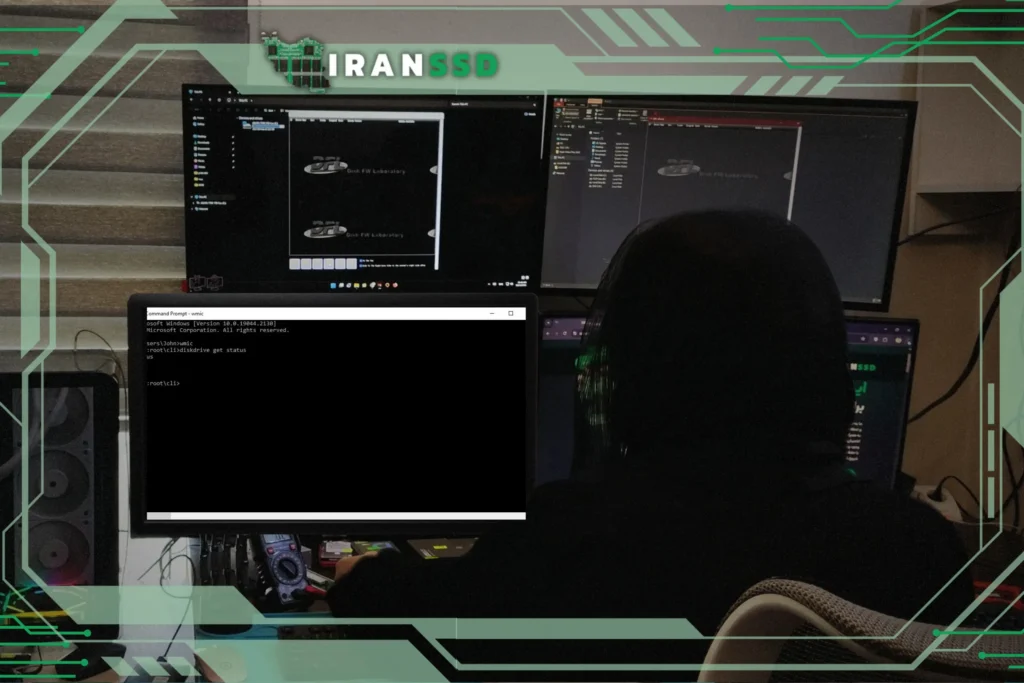 تست سلامت ssd