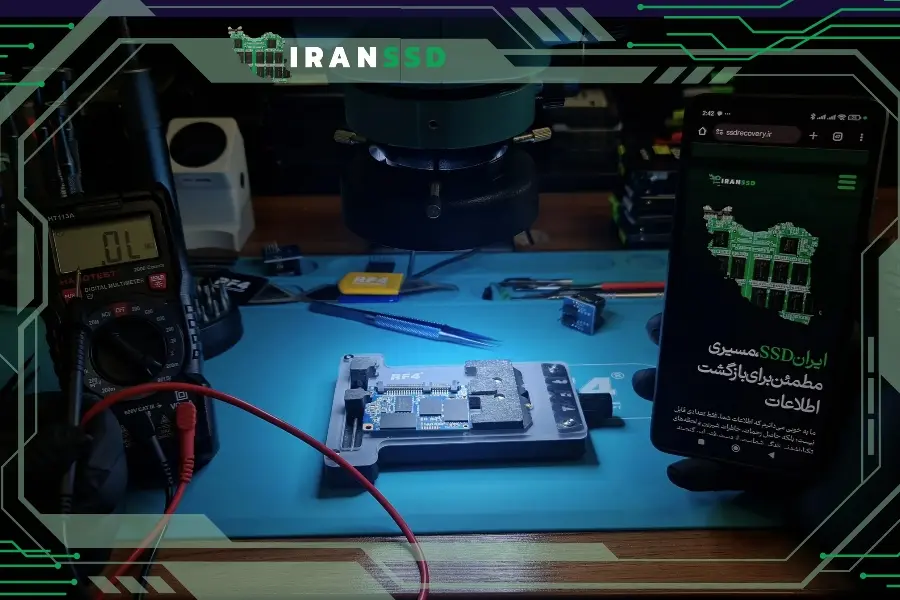 نرم افزار ریکاوری SSD سوخته