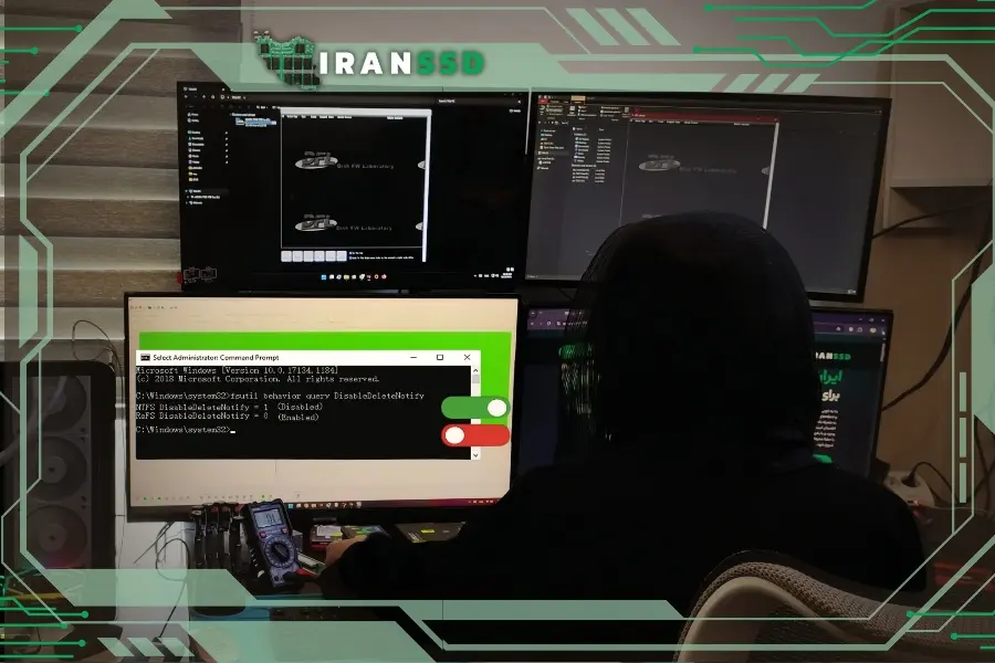 چگونه فرمان TRIM را غیر فعال کنیم؟